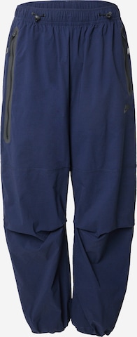 Nike Sportswear Baggy Штаны 'Tech' в Синий: спереди