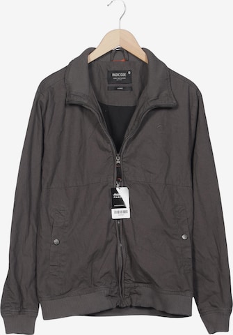 INDICODE JEANS Jacket & Coat in L in Grey: front