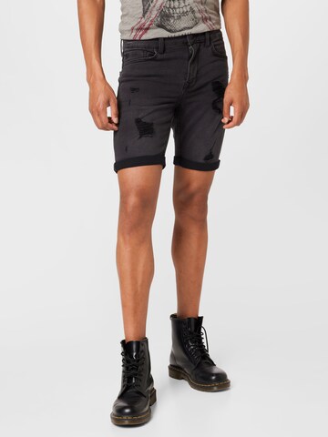 Only & Sons Regular Shorts 'Ply' in Schwarz: predná strana