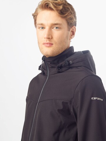 ICEPEAK - Chaqueta de montaña 'Brimfield' en negro