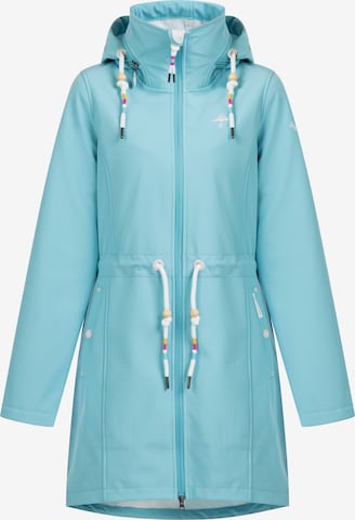 Schmuddelwedda Raincoat in Blue: front