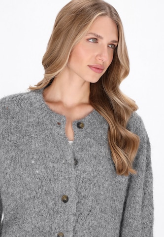 DreiMaster Vintage Knit cardigan in Grey