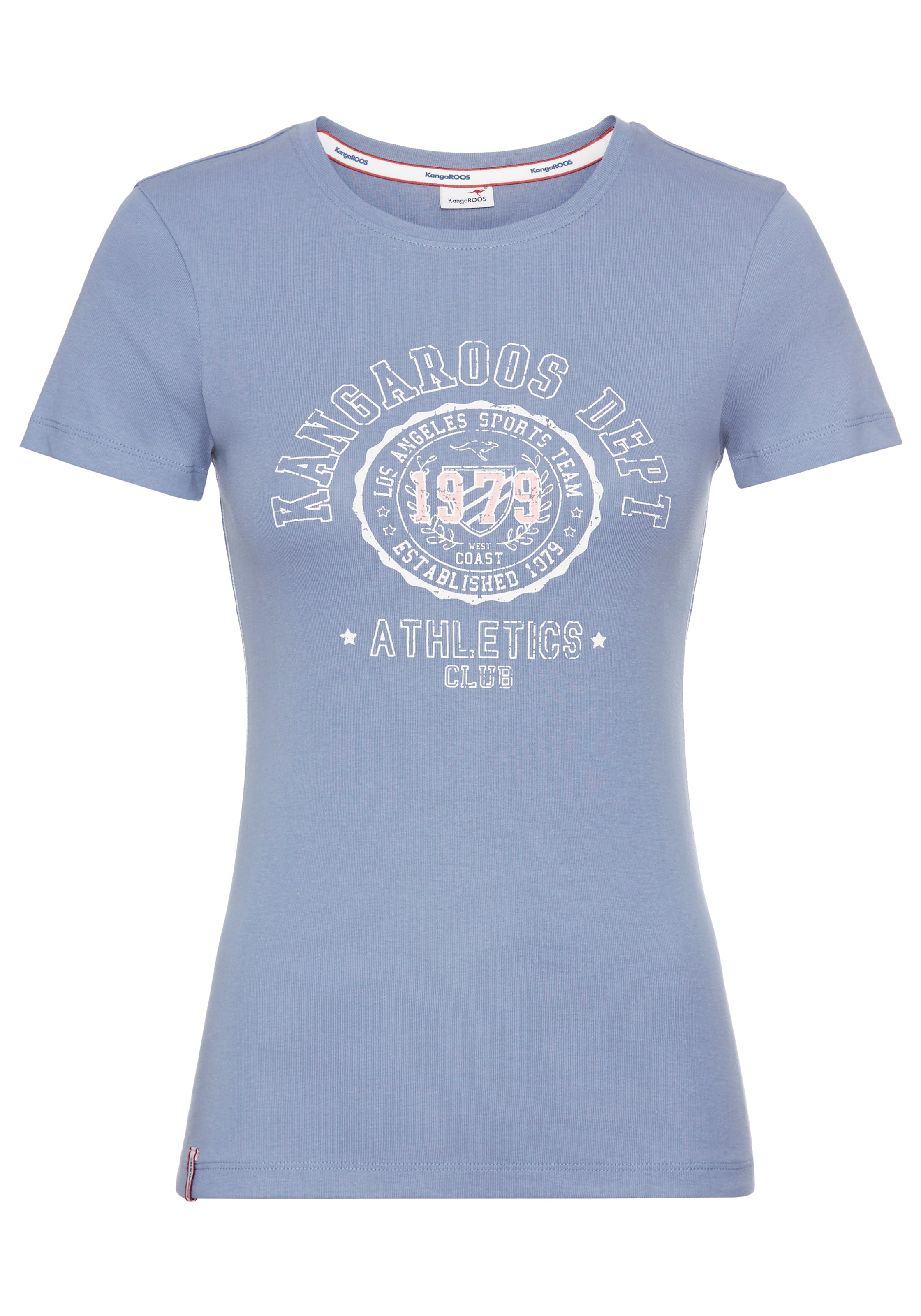 KangaROOS T-Shirt in Blau: Vorderseite
