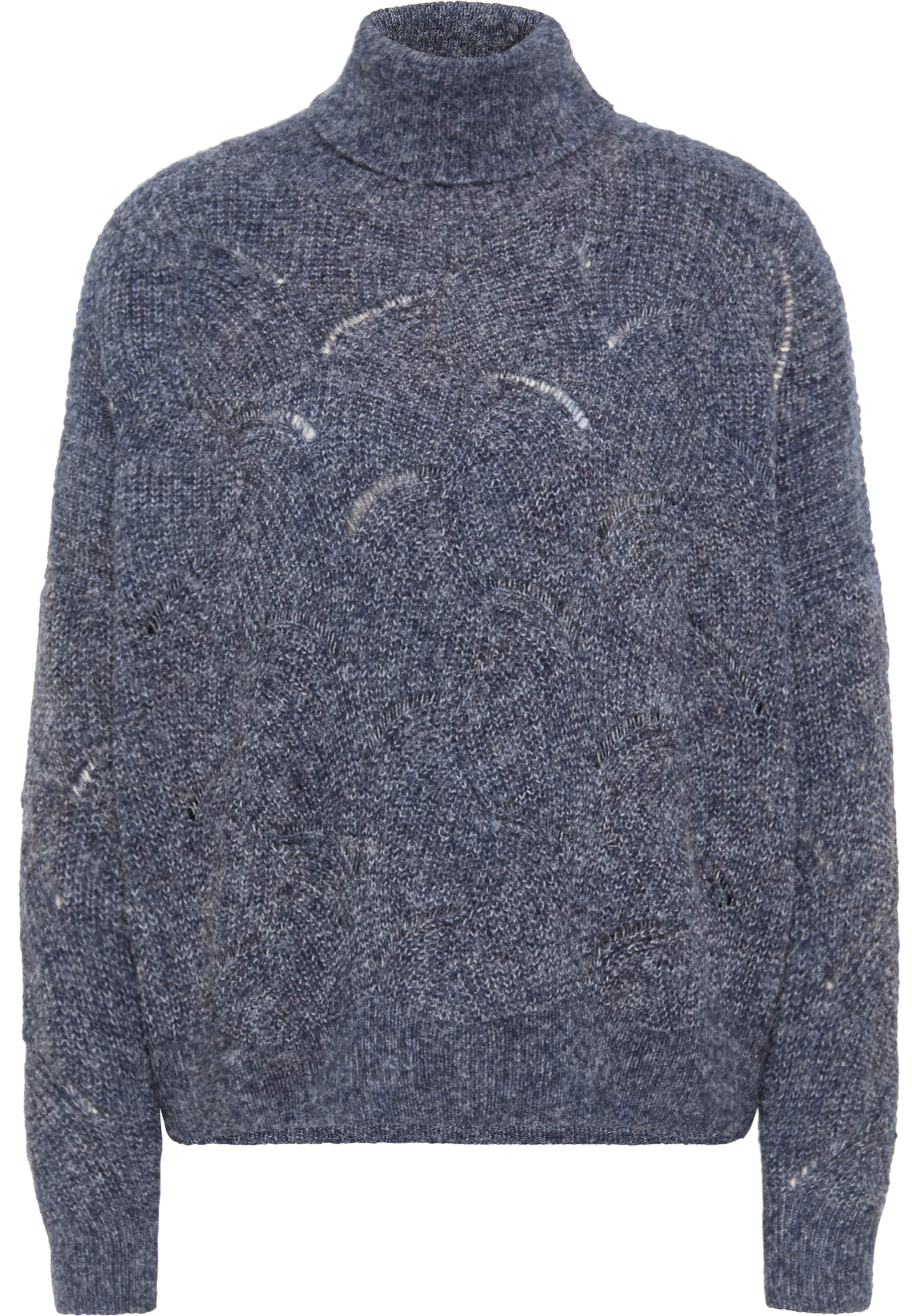 Frauen Große Größen DreiMaster Vintage Pullover in Nachtblau - IJ24316 Frauen Große Größen DreiMaster Vintage Pullover in Nachtblau - IJ24316