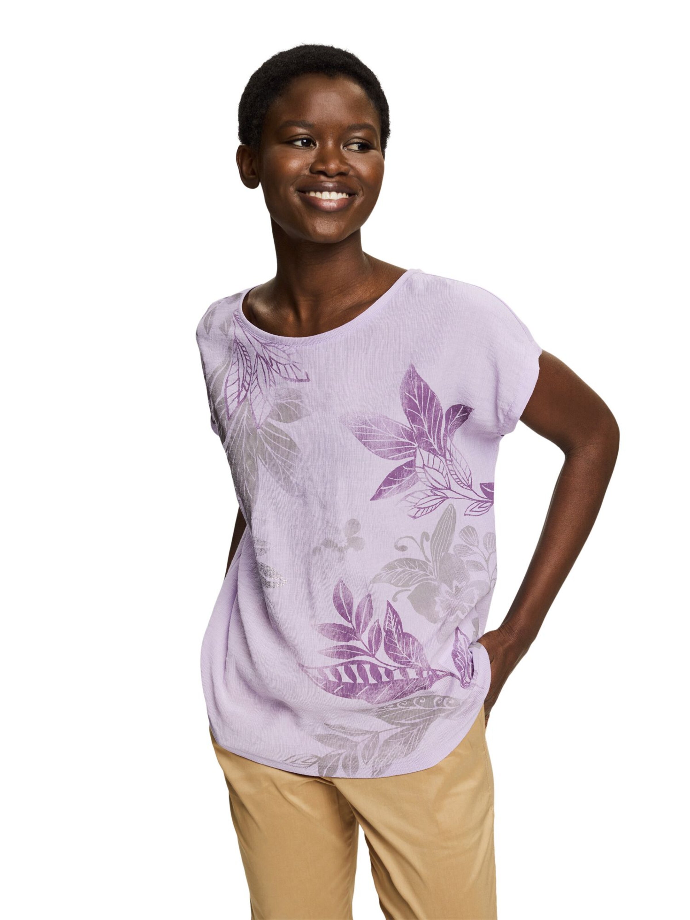 Frauen Shirts & Tops Esprit Collection T-Shirt in Lavendel - VG92152 Frauen Shirts & Tops Esprit Collection T-Shirt in Lavendel - VG92152