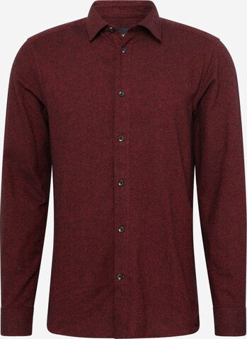 Chemise 'ARI' Only & Sons en marron : devant