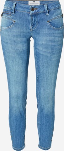 FREEMAN T. PORTER Skinny Jeans 'ALEXA' in Blauw: voorkant