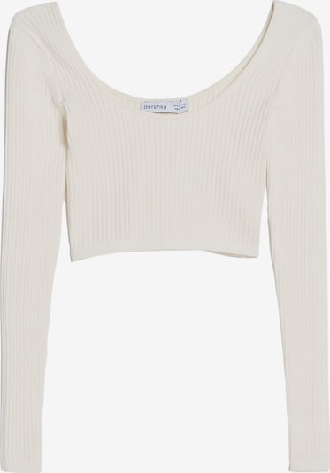 Bershka Pullover in ecru, Produktansicht