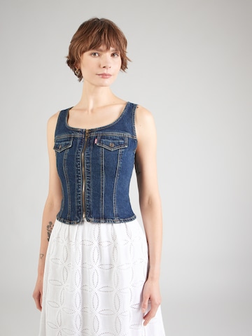 LEVI'S ® - Colete 'VINTAGE' em azul: frente