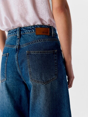 OBJECT Wide Leg Jeans 'OBJSofia' i blå