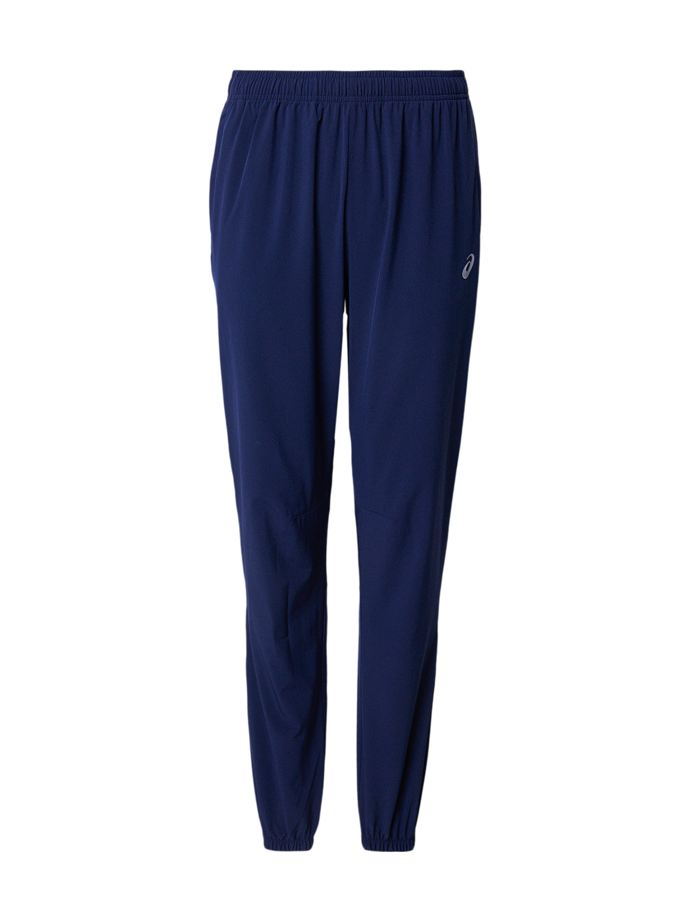 ASICS Обычный Спортивные штаны в Синий: спереди