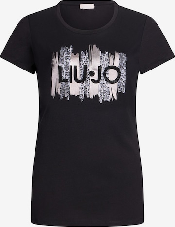 juoda Liu Jo Marškinėliai: priekis