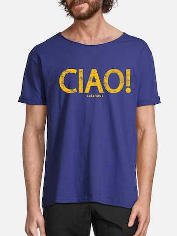 salzhaut Shirt 'Kimm - Ciao' in Purple