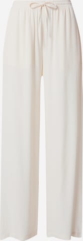 A LOT LESS Wide leg Trousers 'Leila' in Beige: front