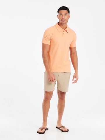 PROTEST Shirt 'PRTCube' in Orange: front