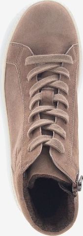 GABOR High-Top Sneakers in Brown