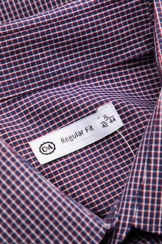 C&A Button Up Shirt in XXL in Blue