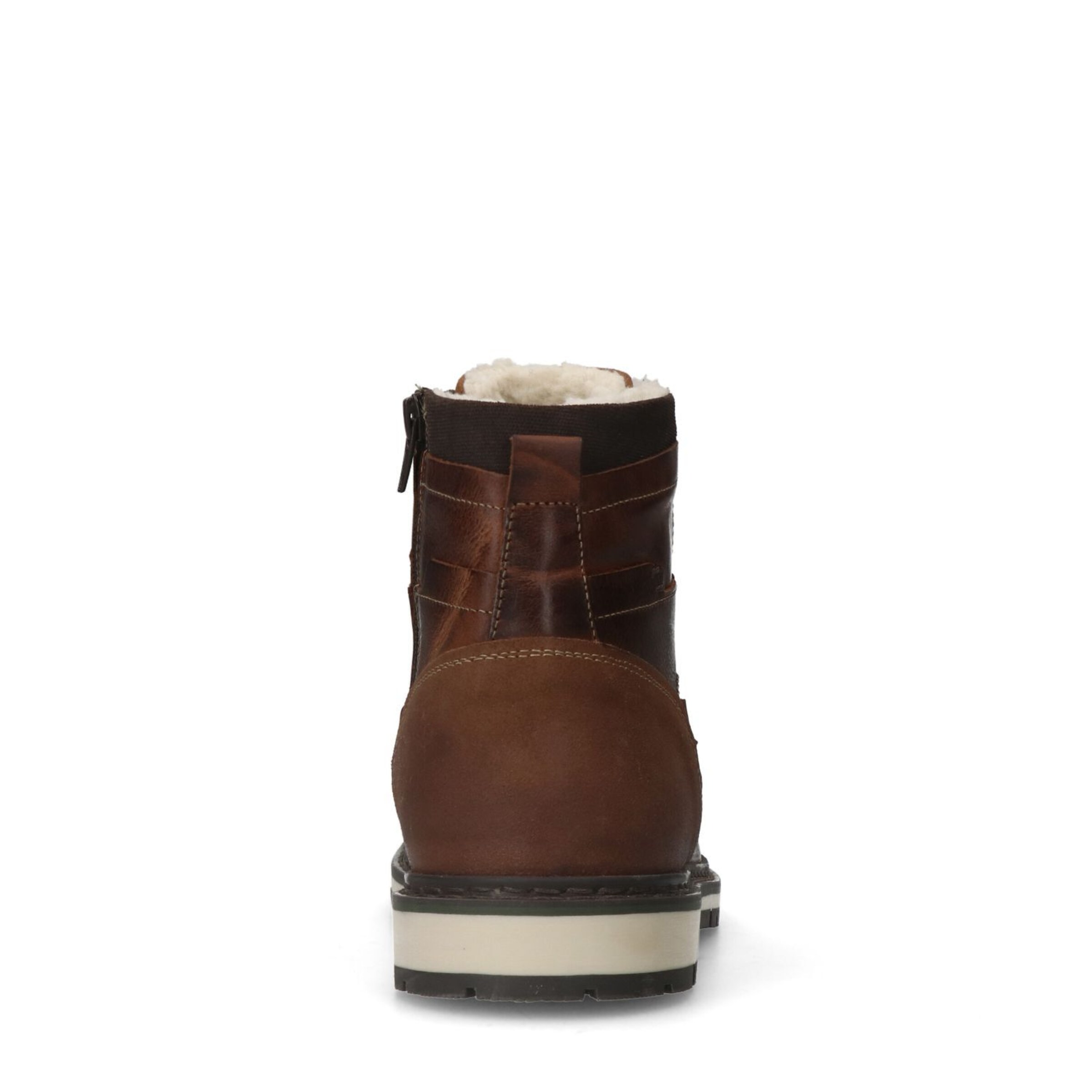MANFIELD Lace-Up Boots in Brown