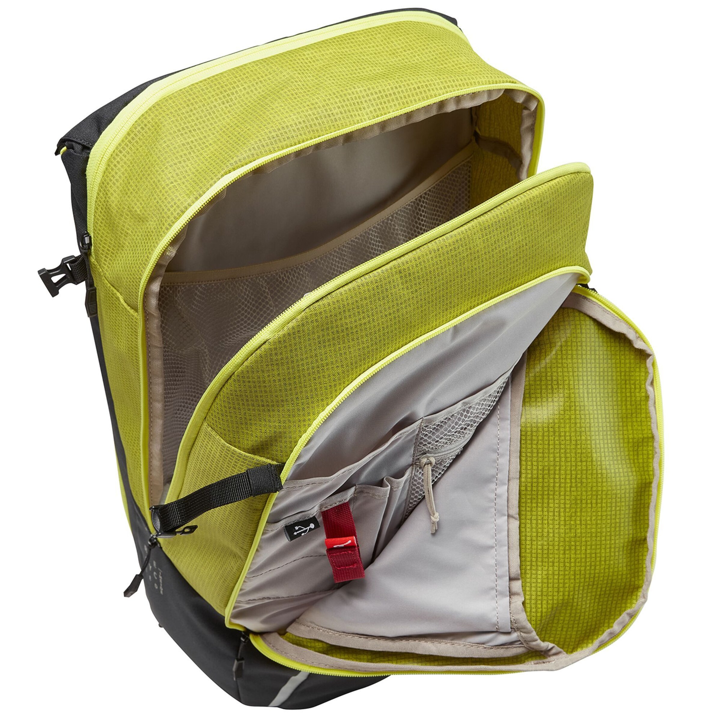 Zaino sportivo 'Cycle 28 II Luminum' di VAUDE in giallo