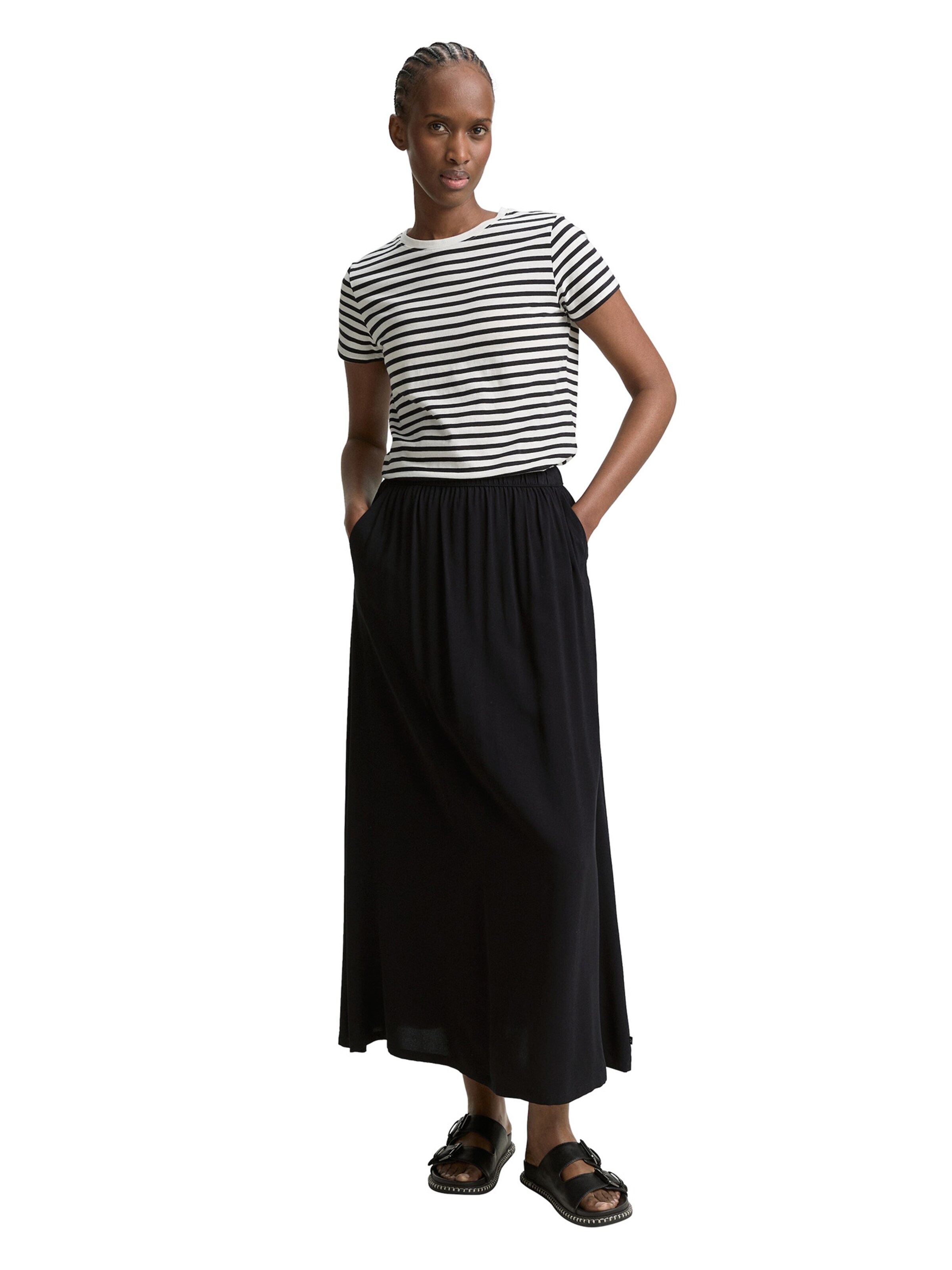 TOM TAILOR DENIM Skirt in Black