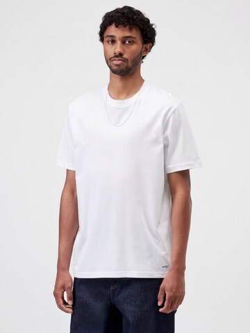 Maglietta 'STANDARD CREW NECK 2 PACK T-SHIRT WHITE / WHITE' di Carhartt WIP in bianco: frontale