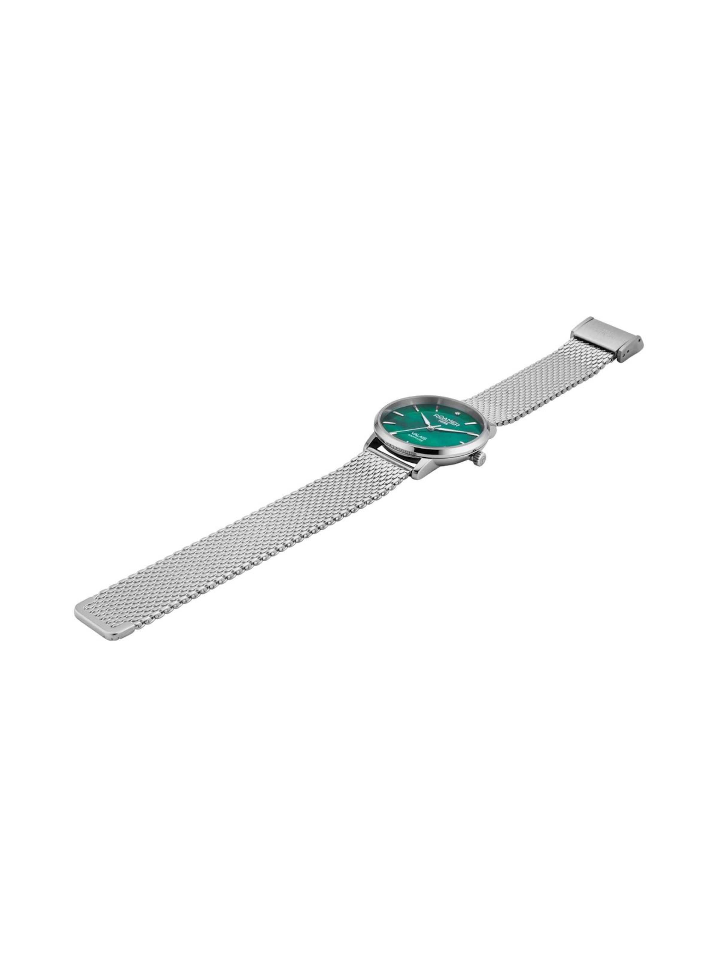 Montre à affichage analogique Roamer en vert
