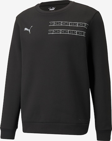 PUMA Sweatshirt in Black: front