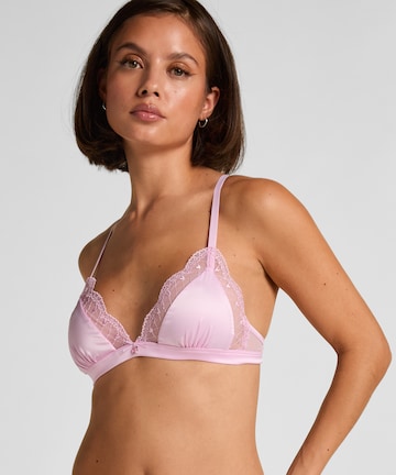 Hunkemöller Triangle Bra 'Cordelie' in Pink