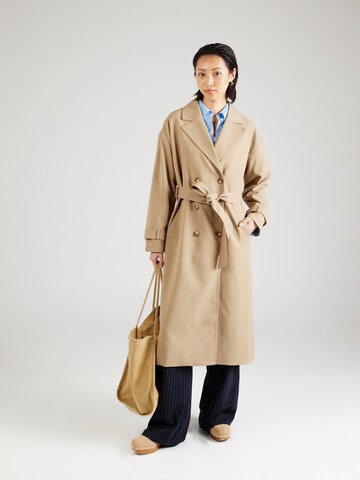 Manteau mi-saison 'Cornelia' Lindex en beige : devant