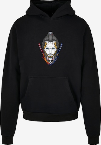 F4NT4STIC Sweatshirt 'Cyberpunk Samurai CYBERPUNK STYLES' in Schwarz: predná strana