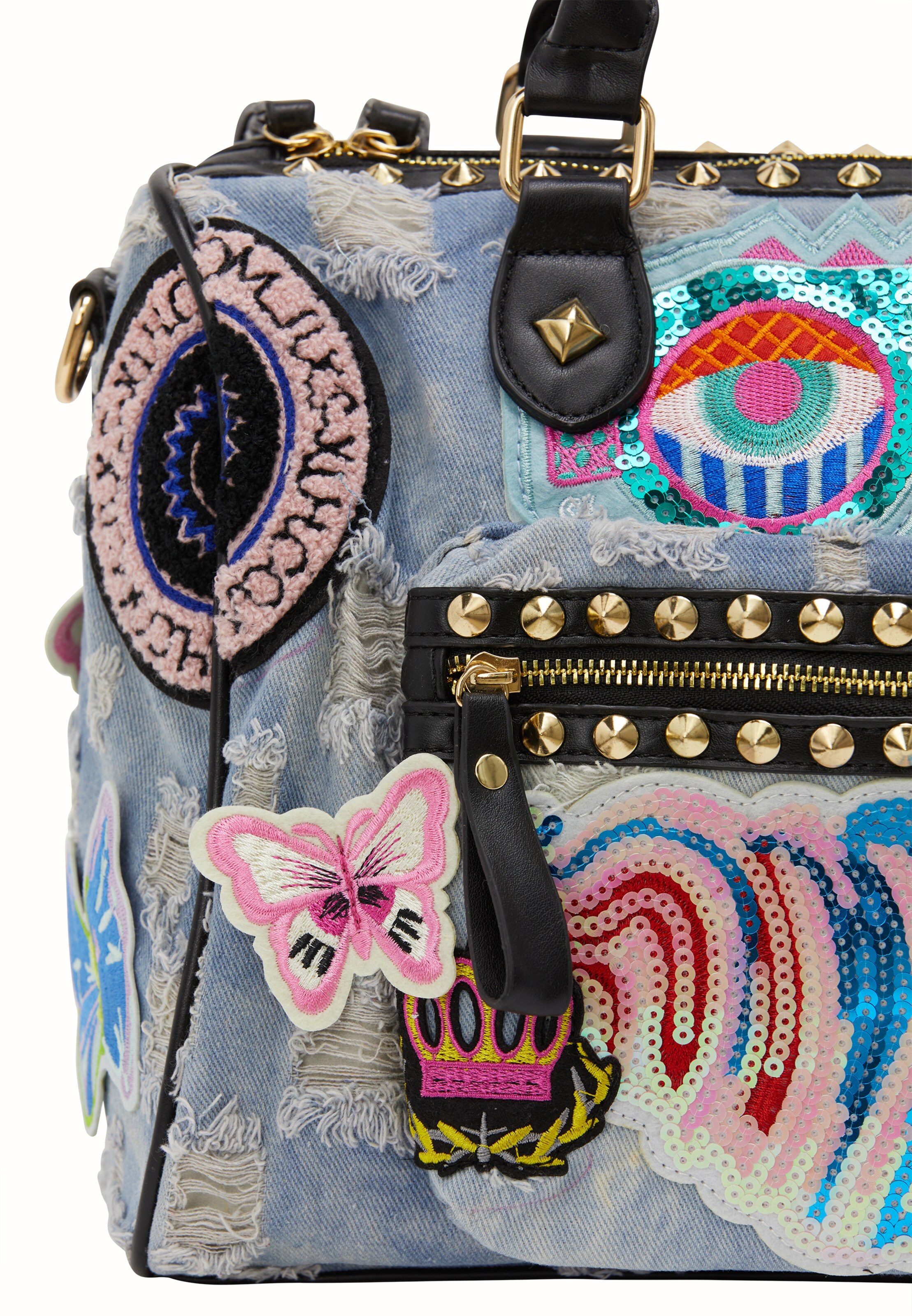 myMo ROCKS Handtas in Blauw