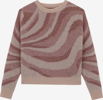 Scalpers Sweter w kolorze różowy: przód