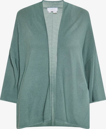 usha WHITE LABEL Knit Cardigan in Green: front
