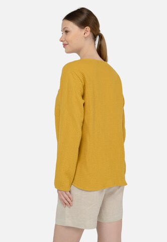 FRESHLIONS Blouse 'Bailey' in Geel