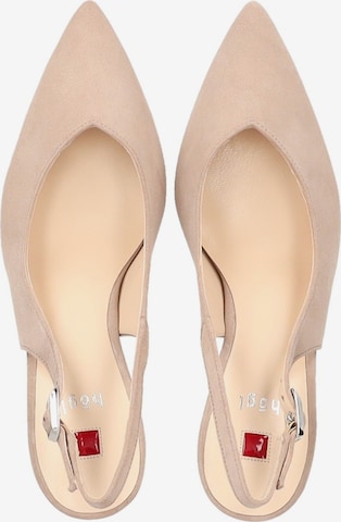 Högl Slingback Pumps in Beige