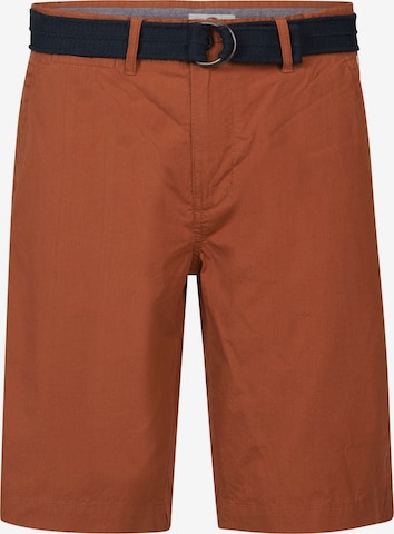 Petrol Industries Chino trousers in Brown: front