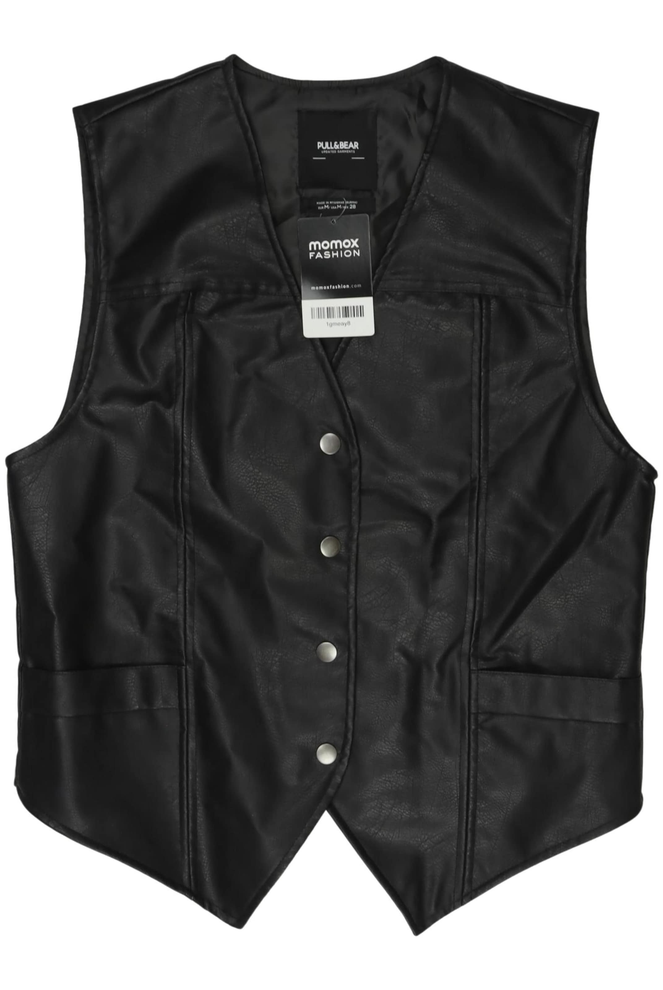 Pull&Bear Vest in M in Black: front