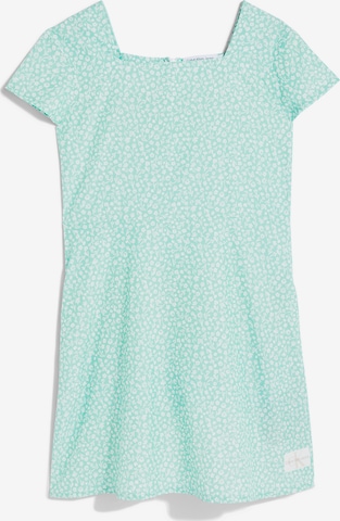 Calvin Klein Jeans Dress in Green: front