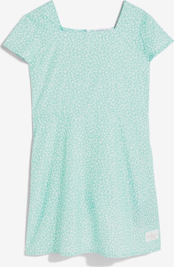 Calvin Klein Jeans Robe en vert pastel / blanc, Vue avec produit