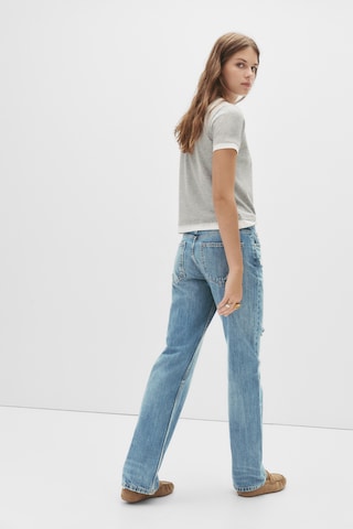 Pull&Bear Szabványos Farmer - kék