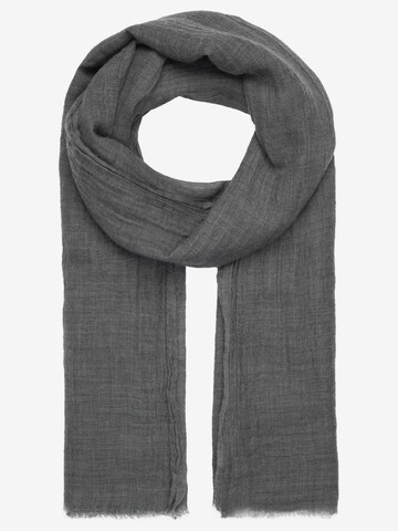 APART Scarf in Grey: front