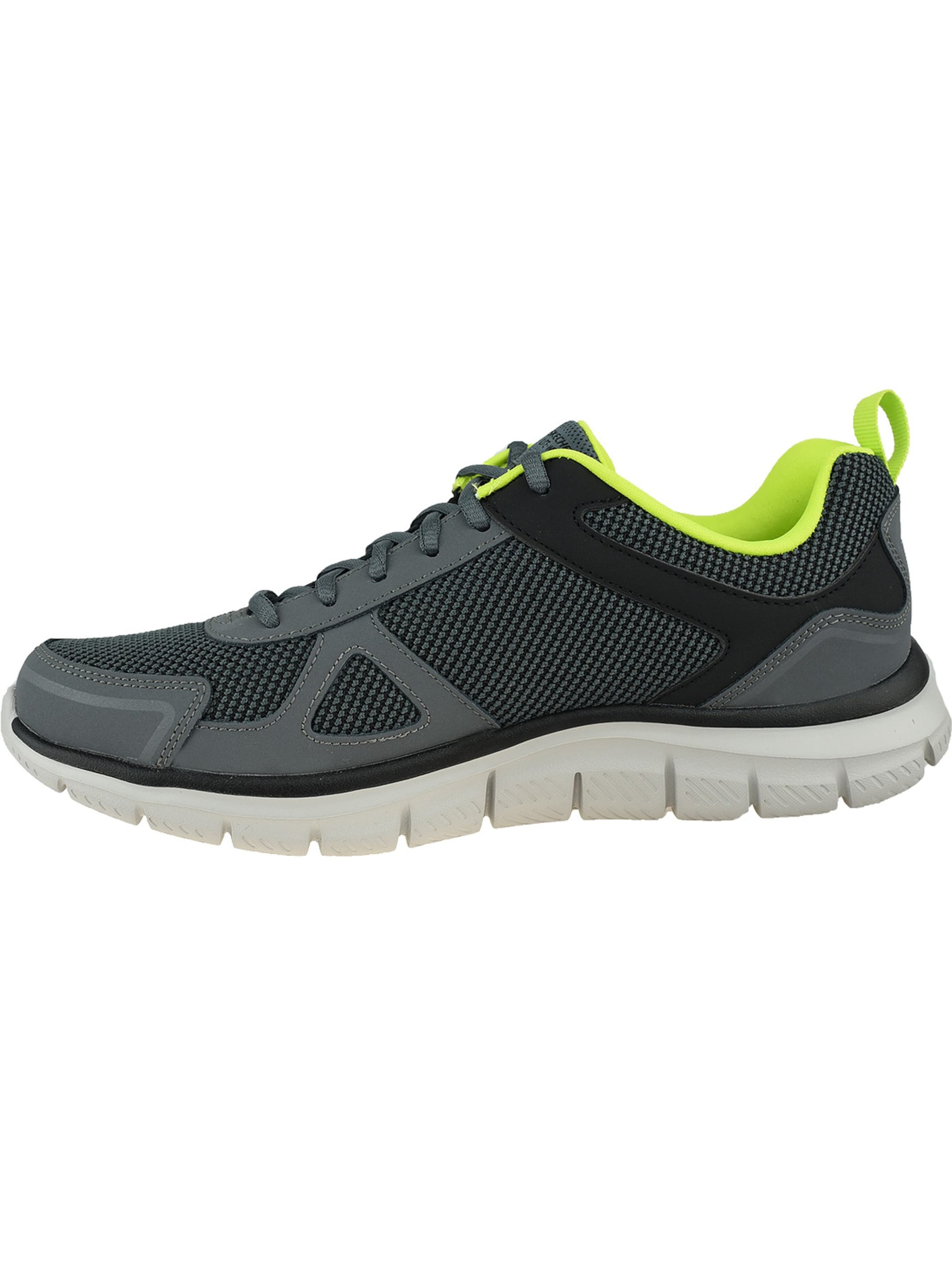 SKECHERS Slip-Ons 'Track - Bucolo' in Grey: front