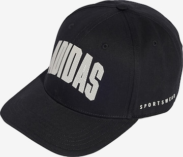 Cappello da baseball sportivo 'Stadium' di ADIDAS PERFORMANCE in nero: frontale