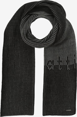 bugatti Schal in Grau: Vorderseite