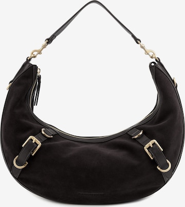 Les Visionnaires Schultertasche 'Enya' in Braun: Vorderseite