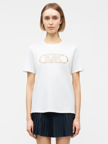 MICHAEL Michael Kors - Camisa 'EMPIRE' em branco: frente