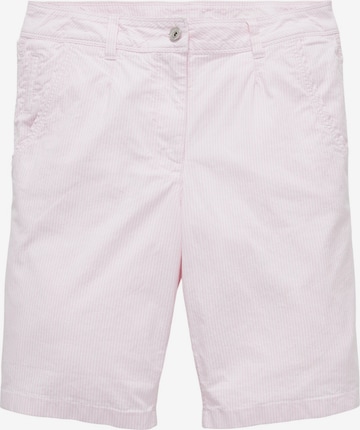 Pantaloni chino di TOM TAILOR in rosa: frontale