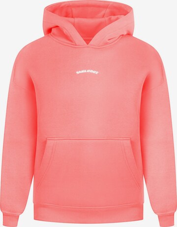 Smilodox Sweatshirt 'Jacey' in Roze: voorkant