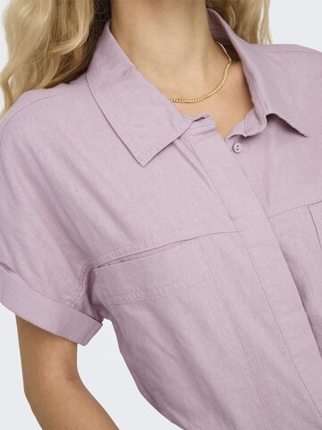 Camicia da donna 'ONLCaro' di ONLY in lilla