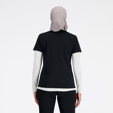 T-shirt fonctionnel new balance en noir